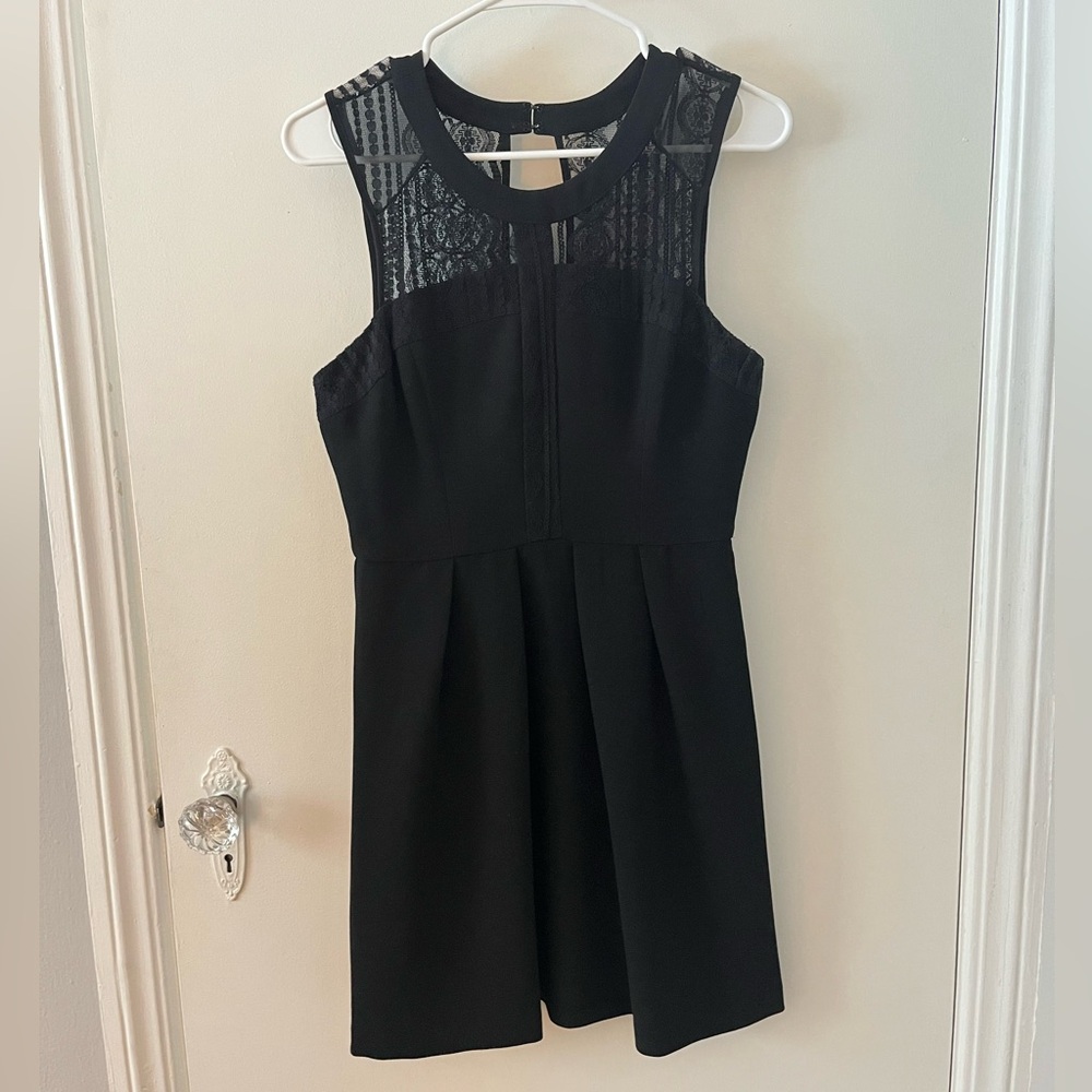 BCBG Black Lace Dress